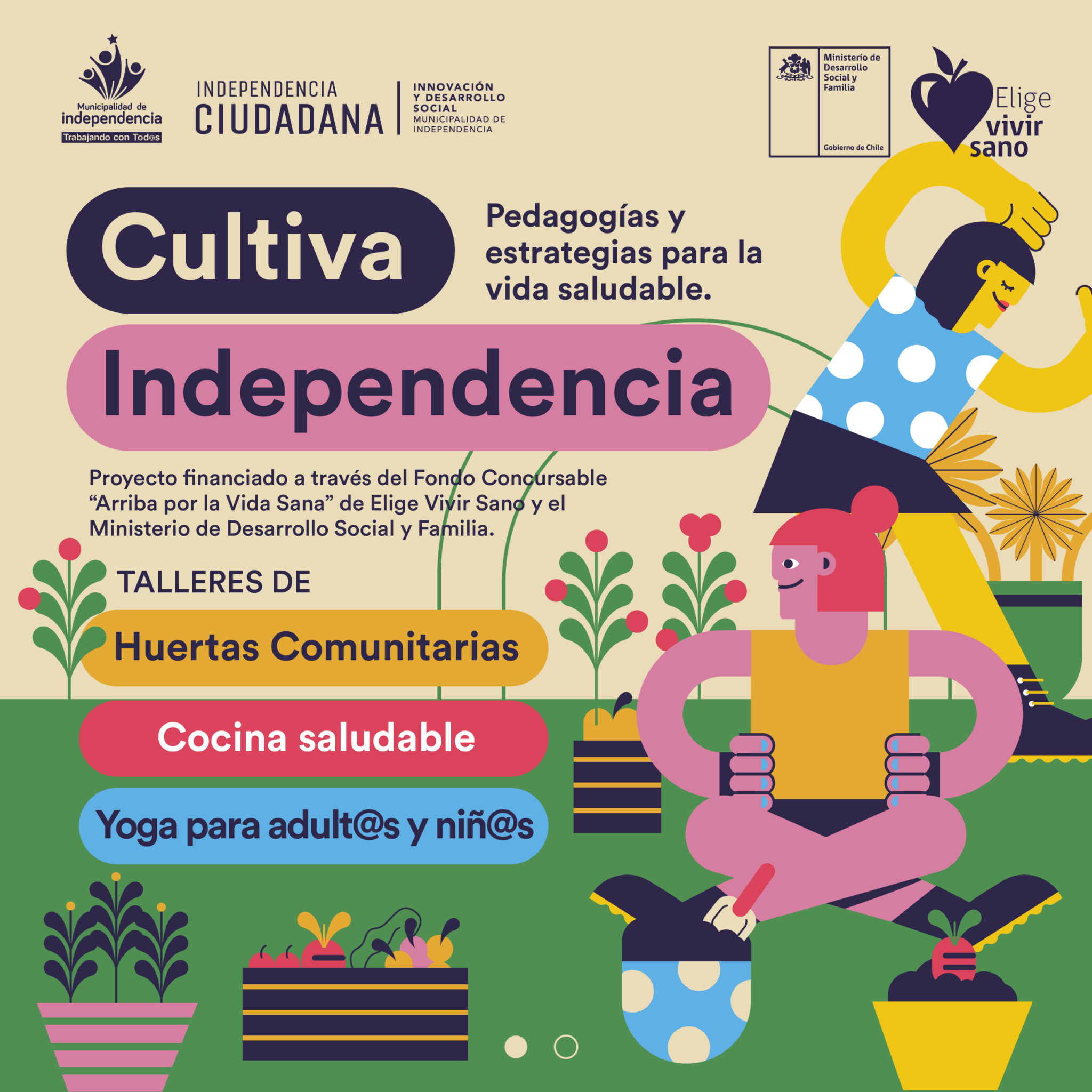 Cultiva Independencia Talleres Gratuitos Y Saludables Para Toda La Familia Independencia 4922
